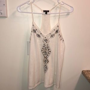 Beaded tank top